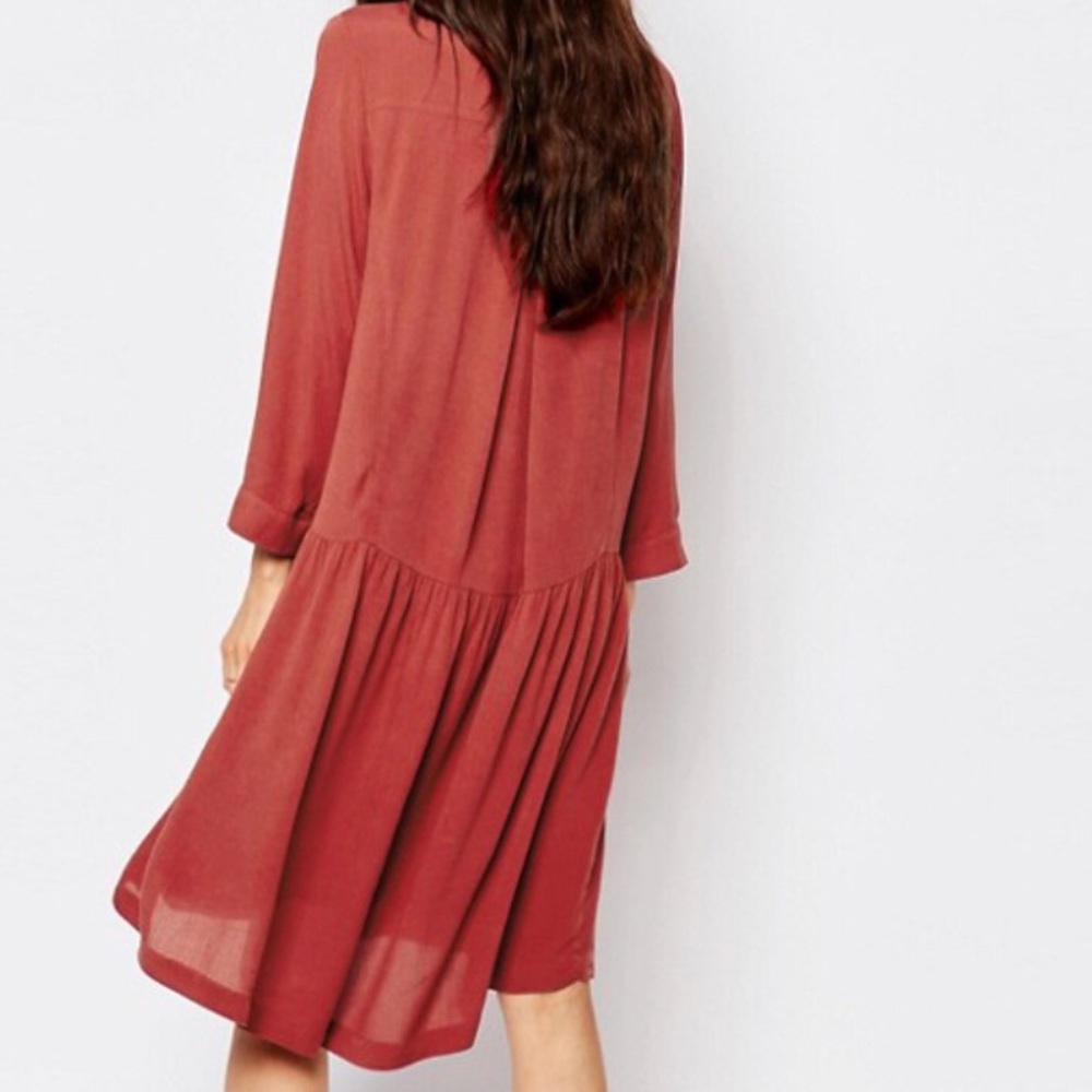 Just Female “Canyon” high-low smock dress - Picture 2 of 5